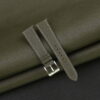 Junleather Olive Epsom Leather Watch Strap