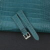 Junleather Aqua Green Alligator Leather Watch Strap