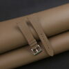 Junleather Taupe Epsom Leather Watch Strap