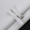 Junleather White Epsom Leather Watch Strap